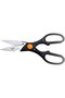 Multi-Purpose Kitchen Scissors Black, Practical Multi-Functional Kitchen Scissors Chicken Scissors - 5