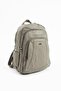 Y.S.Leather Women's Backpack 33*23 cm Vegan Leather Wash Faux Leather Soft Texture Daily Bag - 4