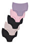 Women's Panties High Waist 5 Pack - Everyday Use, Cotton, Underwear Different Color Options