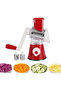 Vegetable Chopper Cheese Grater Slicer Shredder Kitchen Accessory with 3 Stainless Steel Blades - 4