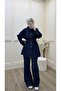 Denim Belted Two-Piece Set – Modern Cut, Stylish and Comfortable Combination - 4
