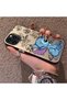 iPhone 14 Pro Compatible High-Quality Cartoon Printed Case, Stylish Multi-Faceted Full Protective Cover