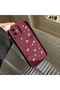 Redmi Note 14 Compatible Trendy Quality Burgundy Color Ribbon Silicone Case Shock Absorbing Protection - 5