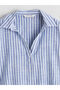 Peak New Season Striped Oversize Poplin Women's Shirt - 6