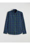Ozmarka New Season Regular Fit Long Sleeve Plaid Men's Lumberjack Shirt - 5