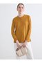 Özmarka New Season Crew Neck Women's Knitwear Cardigan