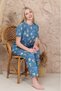 Lunawear Short Sleeve Pajama Set Supersoft Single Jersey - 5