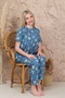 Lunawear Short Sleeve Pajama Set Supersoft Single Jersey - 4