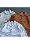 3 Pieces Corded Fabric Fabric Draped Shirt - 2