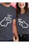 Unisex Couple Combination 1 Piece Men's Model Valentine's Day Printed Comfortable Fit T-Shirt