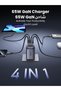 شاحن يوجرين نيكسود 4 منافذ USB-C 65 وات، قابس الشحن السريع من النوع سي قابل للطي GaN - 7