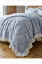 Double Ruffled Duvet Cover and 2 item(s) Ruffled Pillowcase || WITHOUT SHEET || - 5