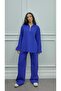 Women's Gabardine Half Zipper Suit