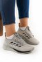 Unisex Orthopedic Light Sole Striped Detail Lace-Up Knitwear Casual Sports Shoes Breathable