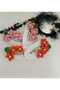 2 Pairs of Handmade Crispy Floral Snap Fasteners (4 Pieces) - 3