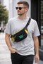 Waterproof Vintage Style Waist Bag Daily Travel Use Adjustable Strap Sports Bag