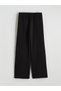 Lcw Kids Black Elastic Waist Soft Touch Girls' Sweatpants - 3