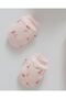 İncibaby 100% Cotton Sweet Cherry Baby Girl Set of 3 (Hat, Bib, Gloves) New Season 2026 - 4