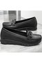 Soft Sole Stone Knitted Daily Women's Flat Shoes - 2