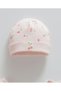İncibaby 100% Cotton Sweet Cherry Baby Girl Set of 3 (Hat, Bib, Gloves) New Season 2026 - 2