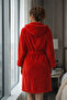 Hooded Women's Wellsoft Bathrobe - Dressing Gown - 3
