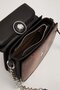 Double Strap Snake Leather Detailed Women's Casual and Stylish Shoulder Bag Camel - 3