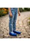 Makosen Navy Blue Plastic Nylon Girls' Shoes - 5