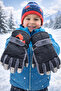 Kitti 4-9 Years Old Children's Boys' Snow Winter Gloves Lined Cold-Proof Wind Water Repellent Reflective - 2