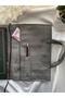 Khaki Green– 17X24 cm Book Bag |   Water Repellent Fabric |   Girl and Cat Patterned |   Protective Book Cover - 4