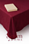Cotton Double Bedding in Burgundy, 220X240 cm - 3