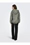 Women's Khaki Onlmiki Hood Quilt Jacket Cc Otw Jacket 15361128-Smokeyoli - 4