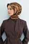 وشاح من الحرير الخالص 9525D 80 - 3