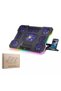 Hadron Dcxa21 Notebook Cooler 9-Fan + Phone Stand 14-18 Rgb Black