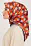 Geometric Patterned sura saf Silk scarf 9219d 05 35 - 3