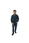 Men's Full-Zip Mock Neck Textured Knit Cardigan