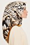وشاح أوبجي منقوش سورا ساف حرير 9256D 31 - 2