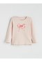 Lcw Baby Ecru Crew Neck Printed Baby Girl Blouse 3-Pack - 8