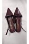Stripe Patent Leather Flat Sole Women's Ballerinas - 3
