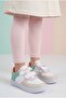 New Style Unisex Children's Velcro Casual Sneaker Shoes White Pink - 4