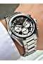 Functional Silver-Black Color 10 Atm Water Resistance Steel Case Men's Wristwatch 2554Mr
