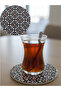 Decorative Coasters Set of 6, Bottom Part Mushroom