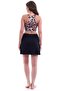 Women's Shorts with Skirt Badi Bikini Set with Attached Chest Pad Sewn into the Badi Underwear Available - 3