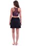 Women's Shorts with Skirt Badi Bikini Set with Attached Chest Pad Sewn into the Badi Underwear Available Leopard Printed - 4