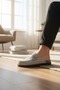 2235 Inner and Outer Genuine Suede Leather Full Orthopedic Top Quality Home, Office, Guest, Groom and Bride Dowry Slippers - 3
