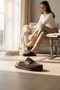 2235 Inner and Outer Genuine Suede Leather Full Orthopedic Top Quality Home, Office, Guest, Groom and Bride Dowry Slippers - 6