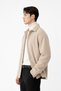 Men's Oversized Comfortable Fit Buttoned Thick Fleece Shirt - 5