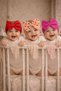 3-Piece Baby Girl Stylish Hair Band with Bow/Baby Girl Bandana/Baby Girl Hair Band/0-12 Months Hair Band