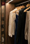 6 Pcs Natural Bamboo Premium Clothes Hangers - Varnished and Polished Wooden Pants Shirt Organizer - 3