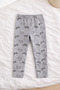 Baby Set Teddy Bear Printed Cotton Long Sleeve 6-18 Months - 2
