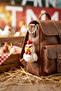 Angry Rooster Keychain Bag Ornament and Gift Accessory for Lovers |   Furybawk - 5